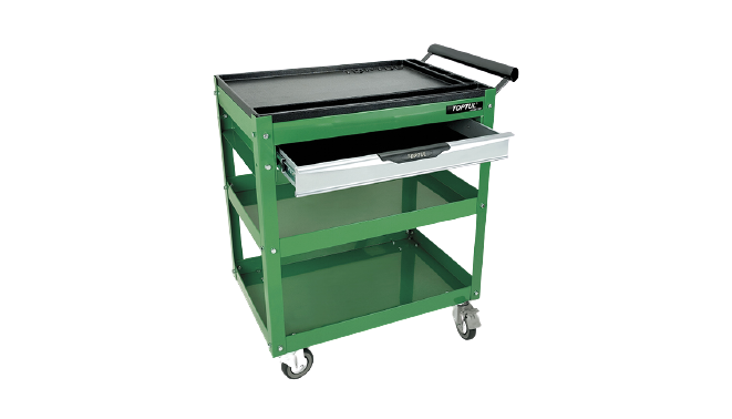 Carucior scule cu 1 sertar