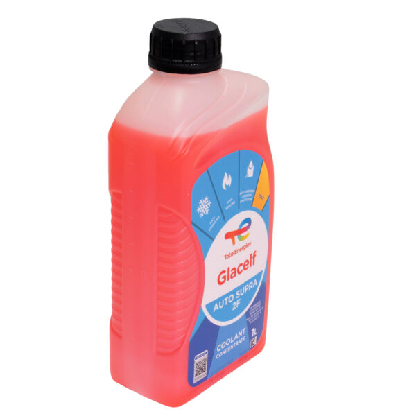 A doua imagine a Antigel concentrat Total Glacelf Supra G12 Rosu / Roz 1 L