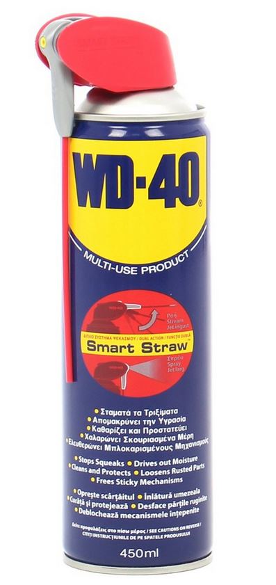 Spray multifunctional WD40 Smart Straw 450 ml