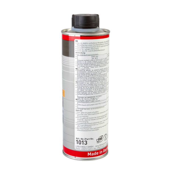 A doua imagine a Aditiv ulei cu MoS2 Liqui Moly 500 ml