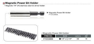 Adaptor magnet pentru bit 1/4x1/4