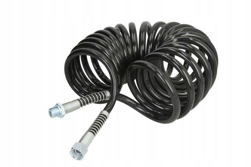 Furtun spirala Negru (M18 x 1,5 / M16 x 1,5) 4m