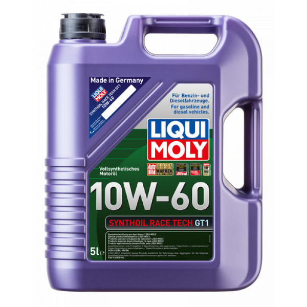 Ulei motor Liqui Moly Synthoil Race Tech GT1 10W60 5L