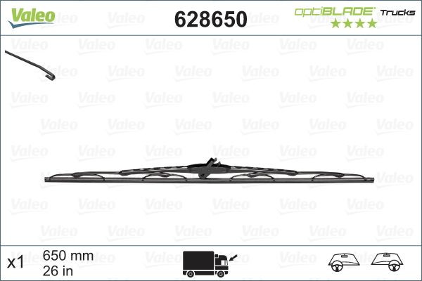 Lamela stergator 650 mm
