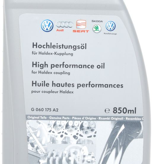 A doua imagine a Ulei Cuplaj Haldex VAG 850ML