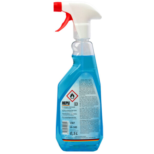 A doua imagine a Spray dezghetare parbriz Hepu 500ml.