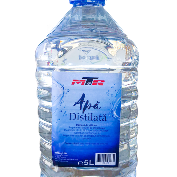 Apa distilata MTR 5L
