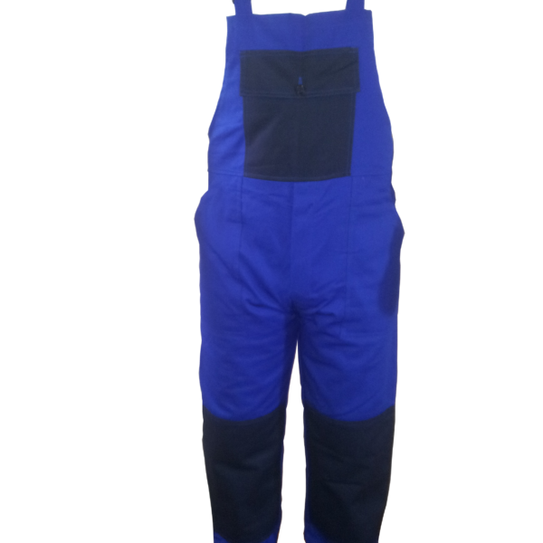 Pantalon cu pieptar albastru / bleu M52 / L
