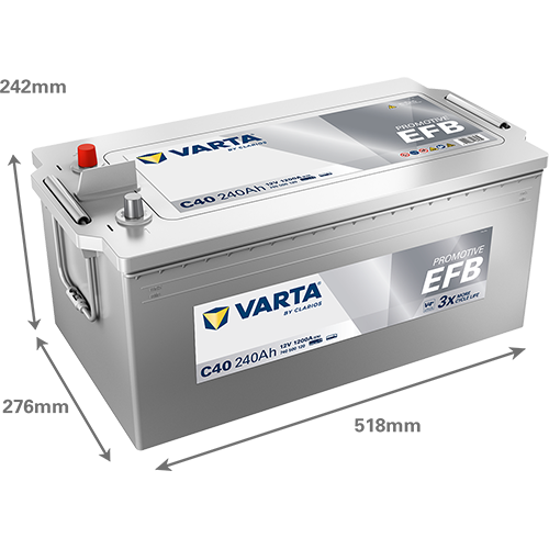 A doua imagine a Acumulator Varta Promotive EFB 240 Ah