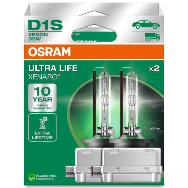Bec Xenon Osram Xenarc Ultra Life D1S - PK32d-2 - Set 2 buc