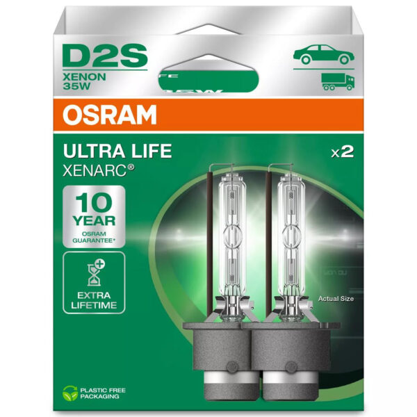 Bec Xenon Osram Xenarc Ultra Life D2S - P32d-2 - Set 2 buc