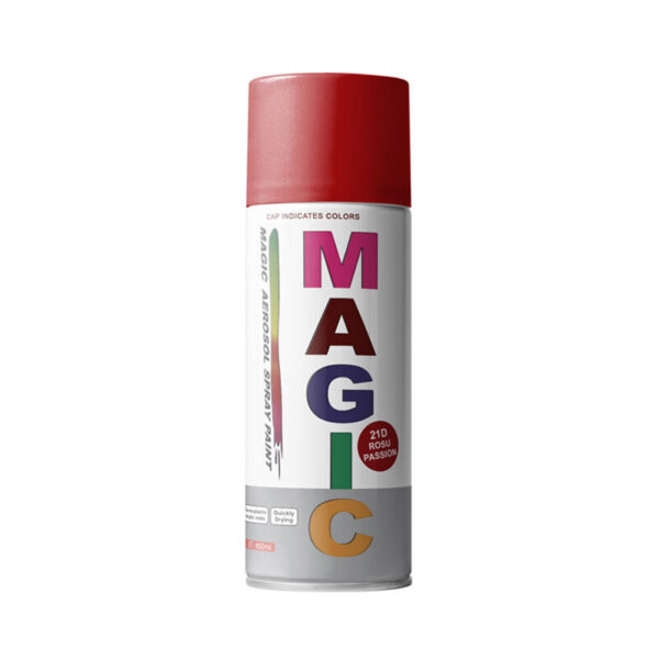 Magic - Vopsea spray 21D Rosu Passion 21D 450 ml