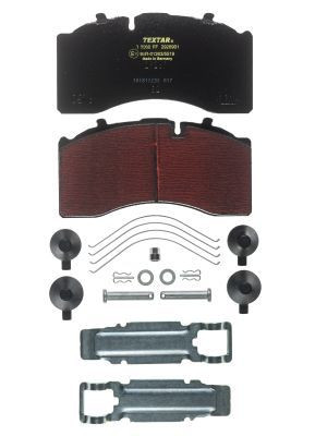 Set placute frana Textar