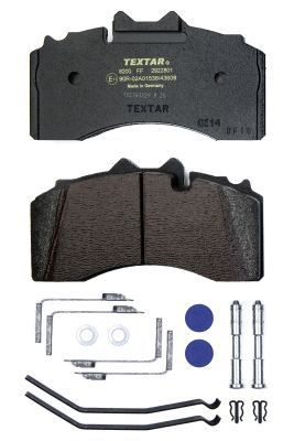 Set placute frana Textar