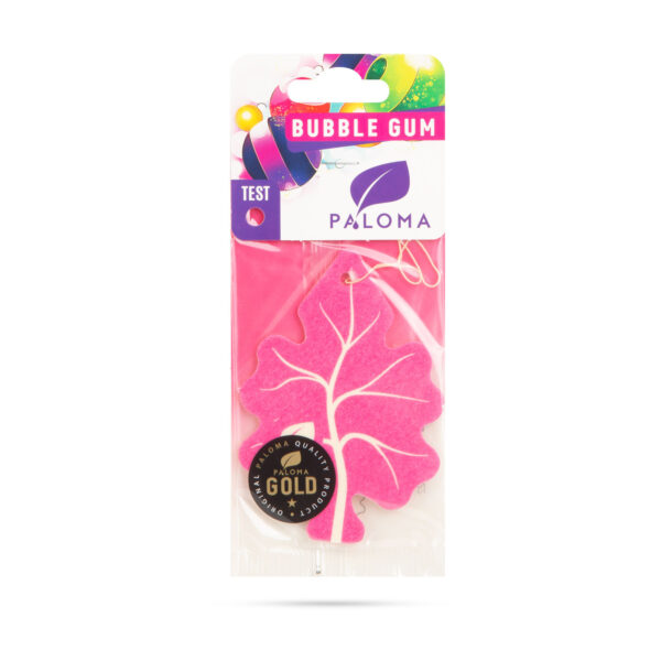 A doua imagine a Odorizant auto Paloma Gold-Bubble Gum