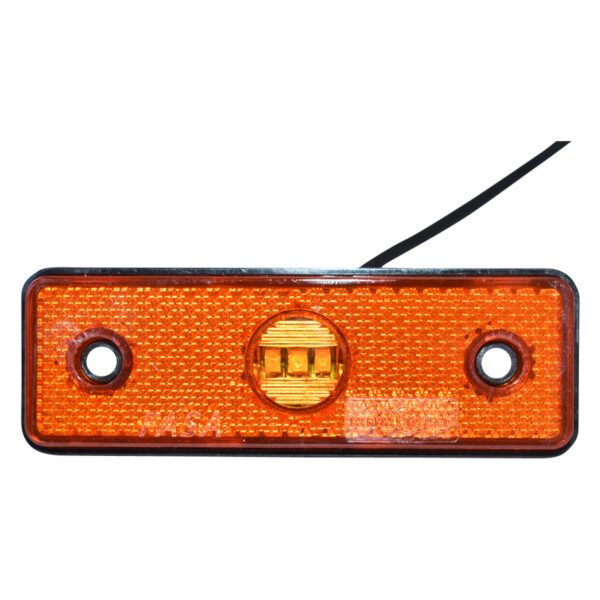 Lampa laterala galbena cu Led 12/24V