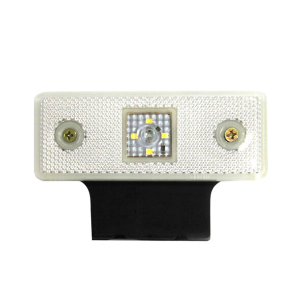 Lampa laterala alba cu 4 Leduri SMD 12/24V