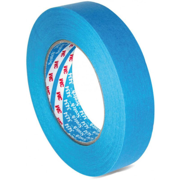 Banda Mascare Rezistenta La Apa High Performance Masking Tape 3434 18mmX50m 3M