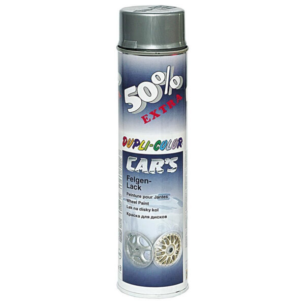 DUPLICOLOR Car's Vopsea spray pentru jante Argintiu - 600 ml cod 6938