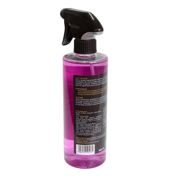 A doua imagine a Solutie lustruit anvelope MTR 500 ml