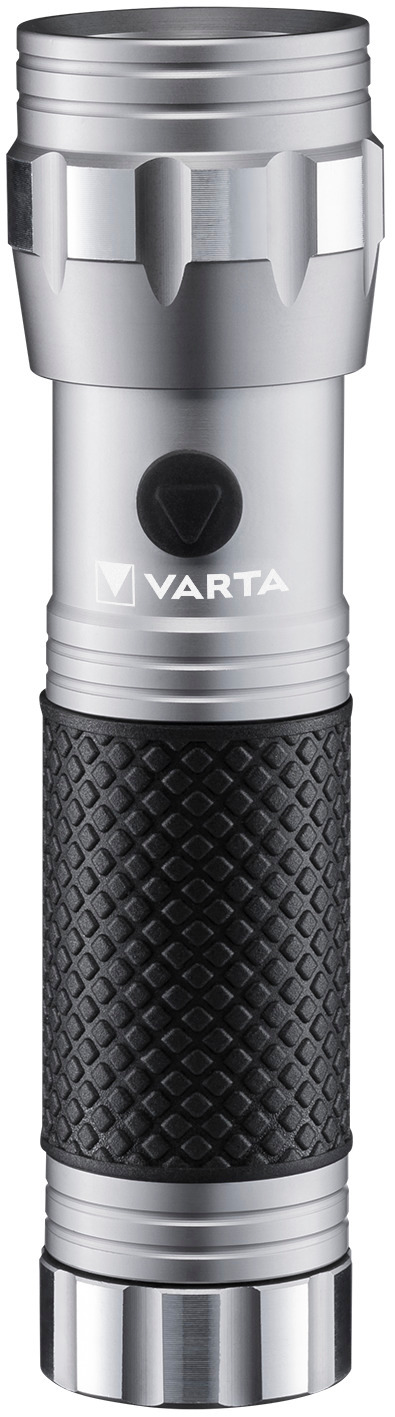 A doua imagine a Lanterna LED Varta Brite Essential F10, 20 lm, 3xAAA, Aluminiu/cauciuc
