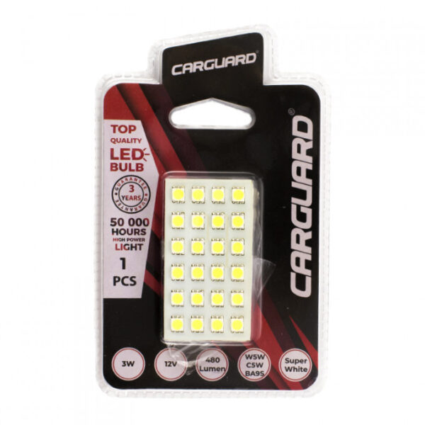 A doua imagine a Placă cu LED SMD 65x35 mm CARGUARD