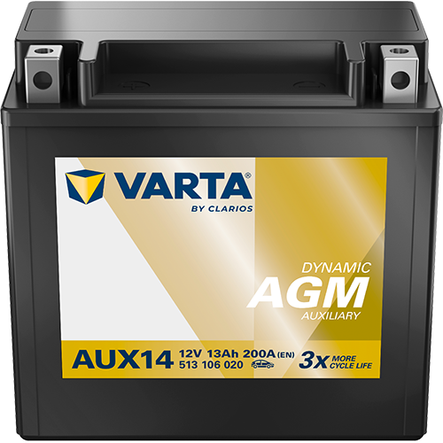 Acumulator Varta SILVER dynamic Aux 13 Ah 200A