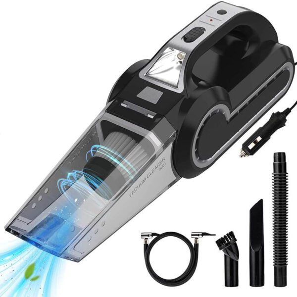 A doua imagine a Aspirator auto multifuncțional, 4în1, 120 W, 12V