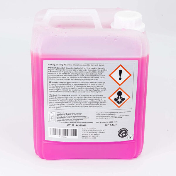 A doua imagine a Antigel diluat Volkswagen G12 Evo 5L