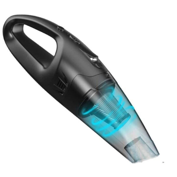 A doua imagine a Aspirator de mână fără fir, cu acumulator, pentru casă și mașină, aspirare umedă și uscată, 120W