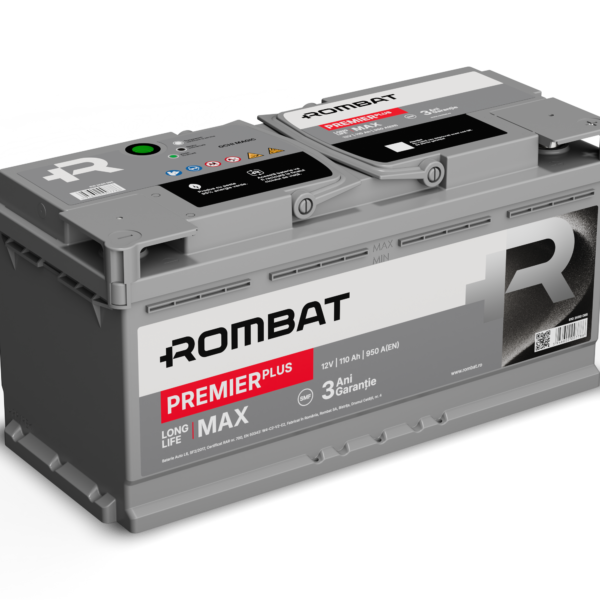 A doua imagine a Acumulator Rombat Premier PLUS 110Ah