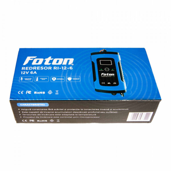 A doua imagine a Redresor inteligent Foton RI-12-6 cu desulfatare - 12V/6A