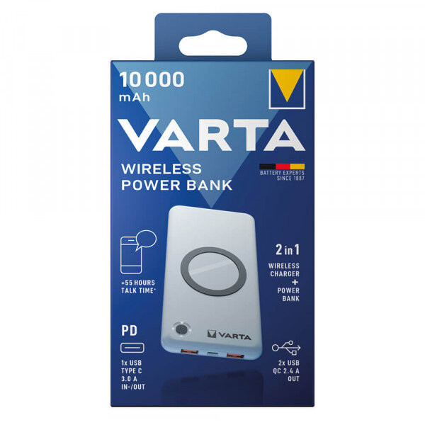 Acumulator extern Wireless Power Bank 10.000 mAh