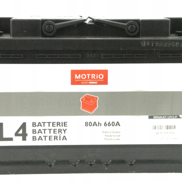 A doua imagine a Acumulator auto Motrio 80 Ah 660A