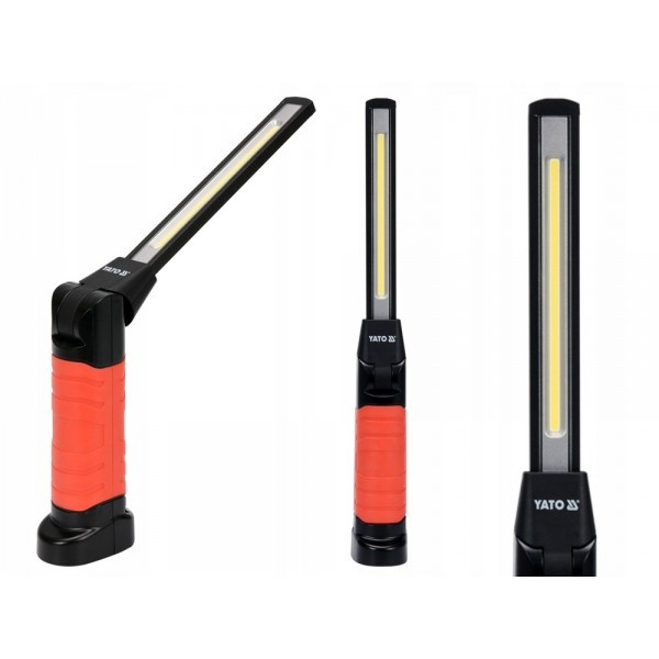 A doua imagine a Lanterna Cu Acumulator 5+3W, 600/260lm, USB Yato YT-08518
