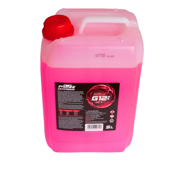 Antigel concentrat Rosu MTR G12 ++ Heavy Duty (-72°C) 5L