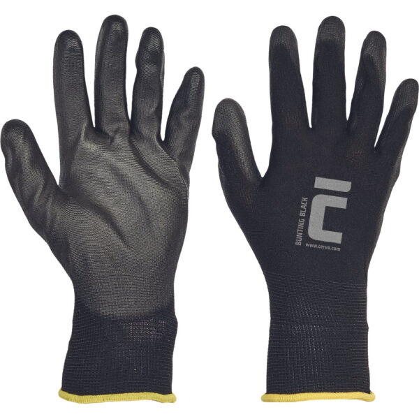 Manusi de protectie Cerva Bunting impregnate in poliuretan Marimea 10 - XL