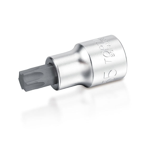 Cheie tubulara 1/4 Dr. x T6 L=37mm TOPTUL