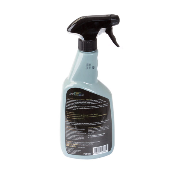 A doua imagine a Solutie Premium MTR curatare geamuri si indepartare insecte 750 ml