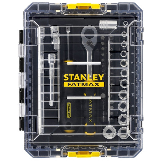 A doua imagine a STANLEY® FATMAX® 1/4 in. Set de chei tubulare M PRO-STACK, 48 buc.