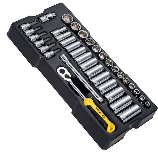 Modul de chei tubulare STANLEY® TRANSMODULE SYSTEM™ de 3/8 in., 36 buc.