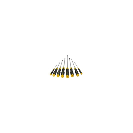 A doua imagine a Șurubelniță STANLEY® TRANSMODULE SYSTEM™ Cushion Grip, 8 buc.