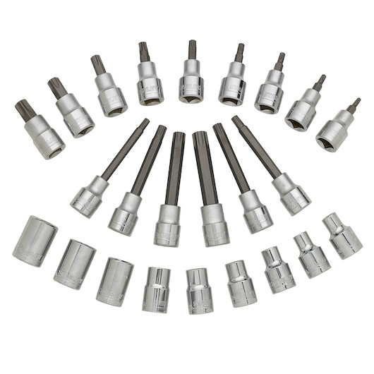 Modul de chei tubulare cu biti STANLEY® TRANSMODULE SYSTEM™ de ½”, 24 buc.
