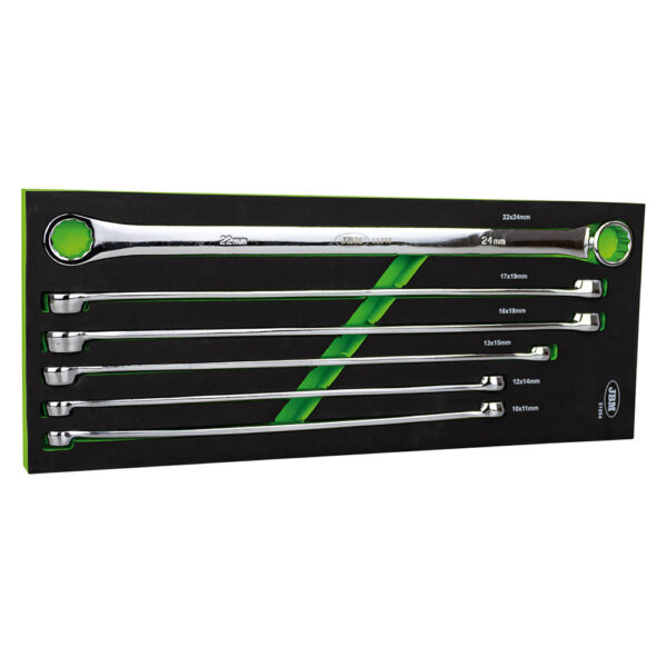 SET DE 6 CHEI INELARE EXTRALUNGI 12 FEȚE