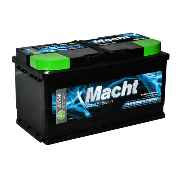 MACHT AGM 220 Ah (1400 A, 518X274X242)