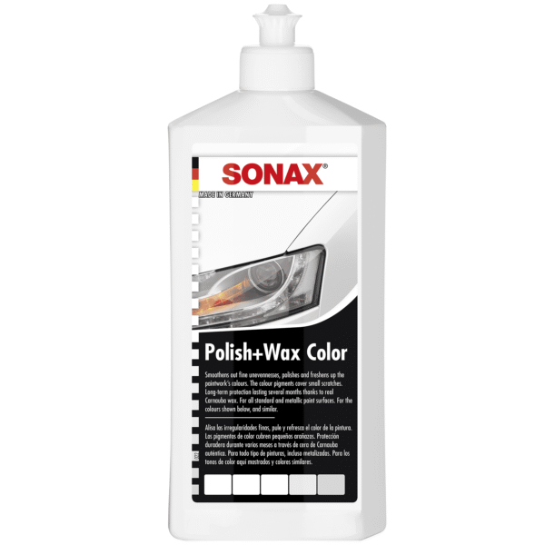 SONAX® Polish&Wax NanoPro, pentru vopsea albă, cod 296000