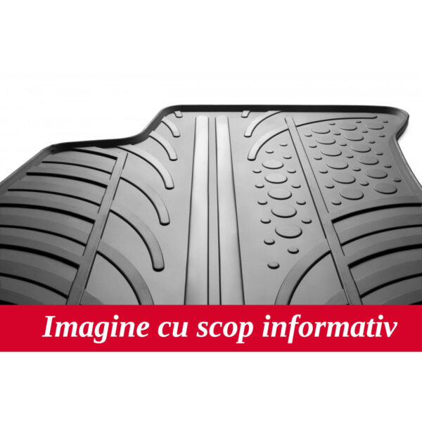 Covorase cauciuc Audi A4 B9 11.2015-, Gledring, set de 4 bucati