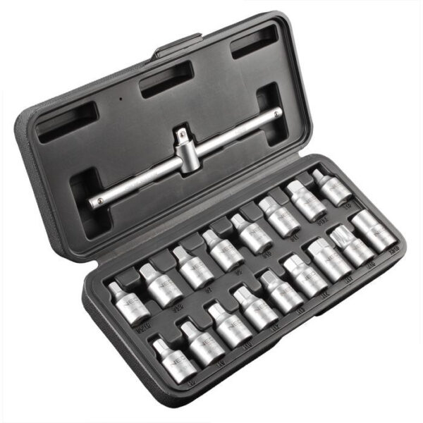 Set chei desfacere buson scurgere ulei diverse marci auto 18 buc, 3/8 "