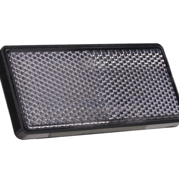 A doua imagine a Catadioptru dreptunghiular autoadeziv 86x40mm Alb