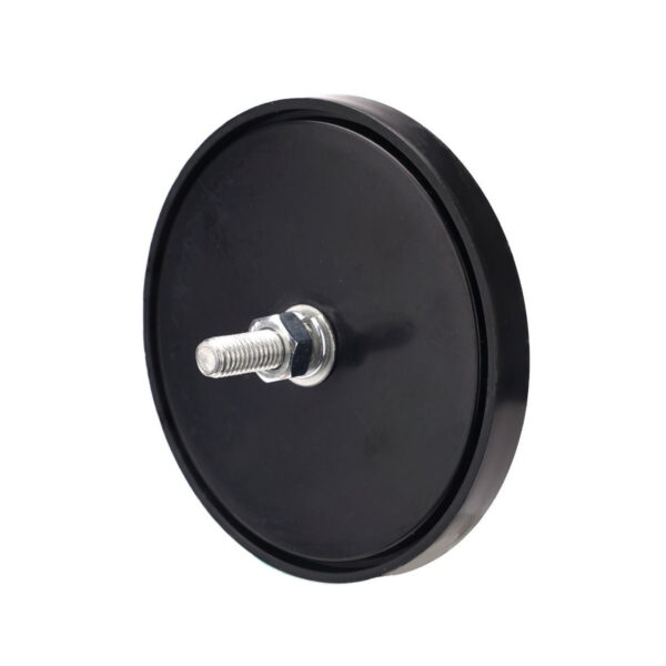 A doua imagine a Catadioptru rotund cu suruburi 60 mm Alb